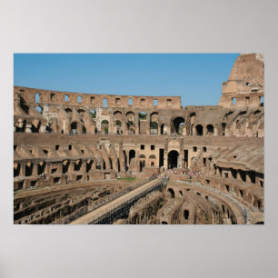 Poster Roman Art. O Colosseum ou Flavian 5