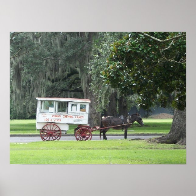 Poster Roman Candy Cart (Frente)