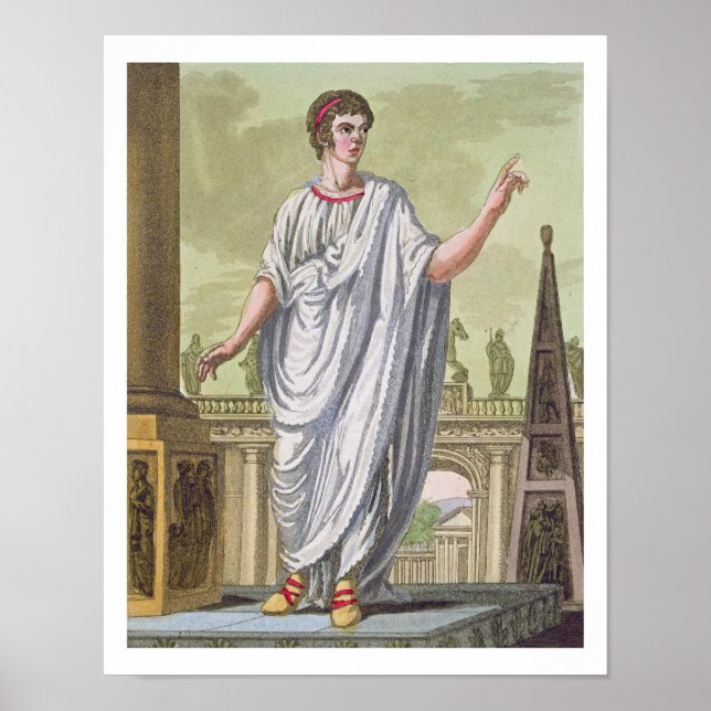 Pôster Roman Citizen reclama emprego, de L'Antica (Frente)