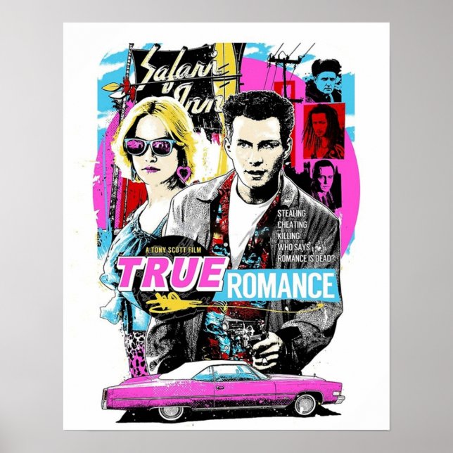 Poster Romance Fiction (Frente)
