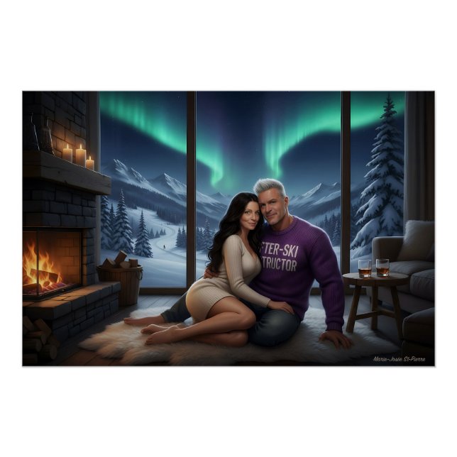 Pôster Romance Nevado (Frente)