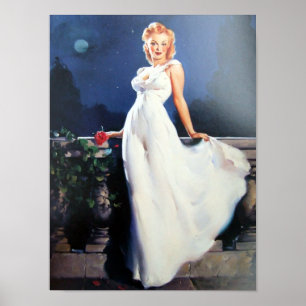 Poster Romance Pin Up