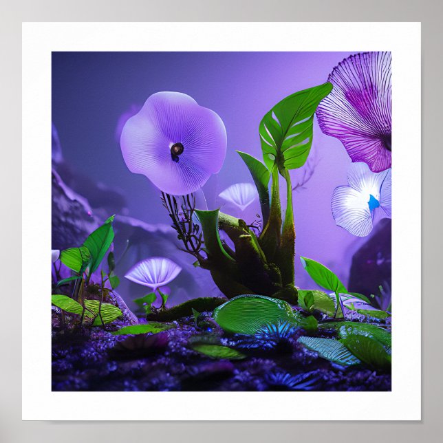 Poster Romance Roxo (Frente)