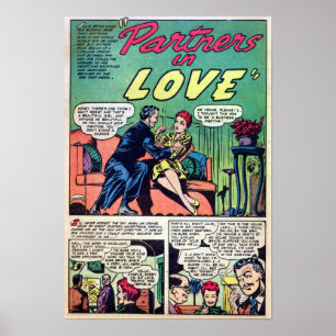 Poster Romance Vintage