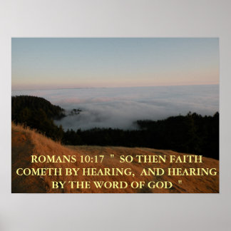 POSTER ROMANOS 10:17