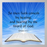A fé vem pelo ouvir (Romanos 10:17): o que isso significa