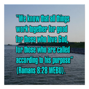 Pôster Romanos 8:28 WEBU