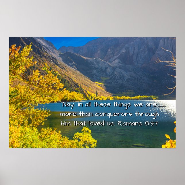 Poster Romanos 8:37 (Frente)