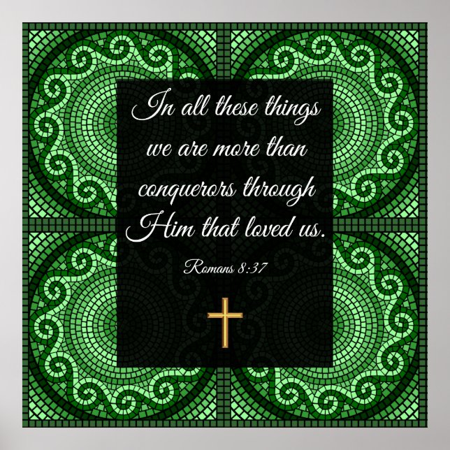Poster Romanos 8:37 (Frente)