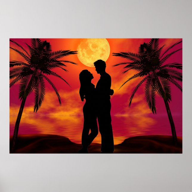 Poster romântico (Frente)