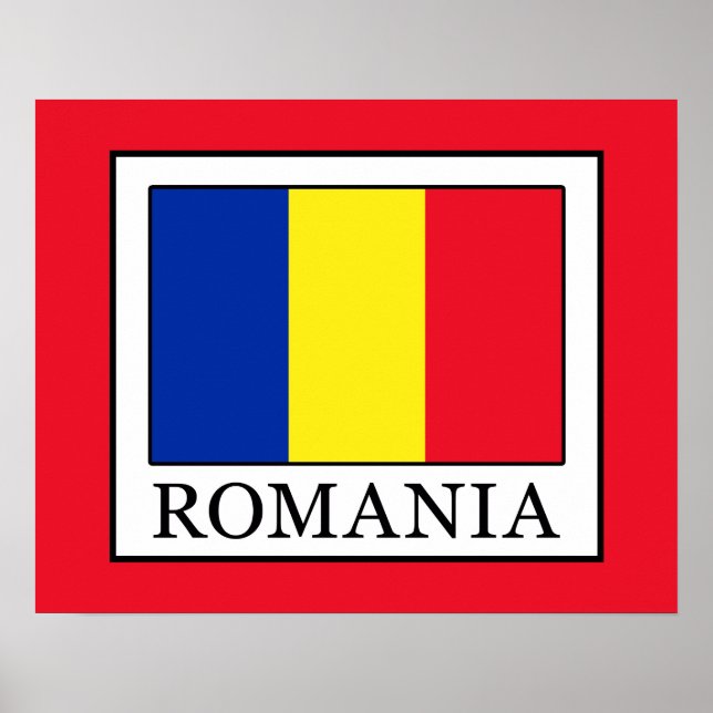 Pôster Romênia (Frente)