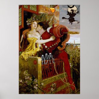 Poster Romeu e Julieta Halloween 4