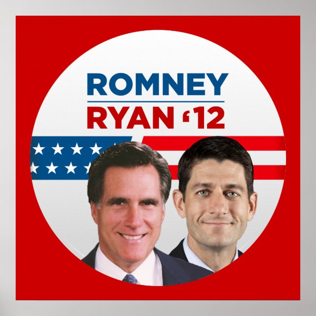 Poster Romney / Ryan 12 (Frente)