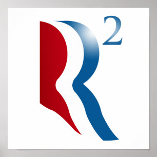 PÔSTER ROMNEY RYAN 2012 - R ESQUADRADO