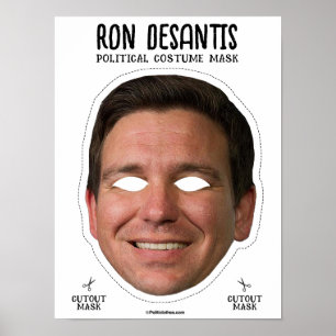 Poster Ron Desantis Costume Mask