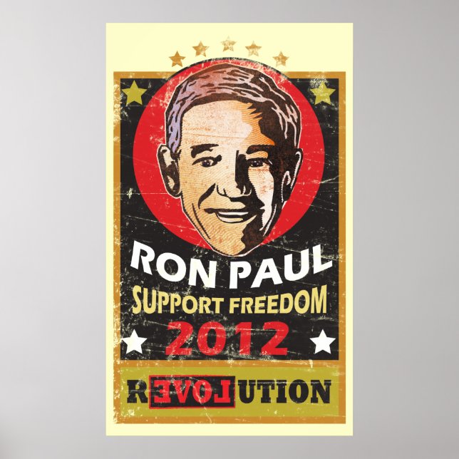 Poster Ron Paul 2012 (Frente)