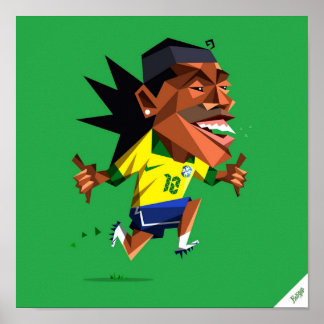 Poster Ronaldinho Soccerminionz