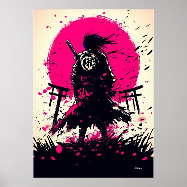 Poster Rônin Fantasmagórico – O Espírito do Samurai (Frente)
