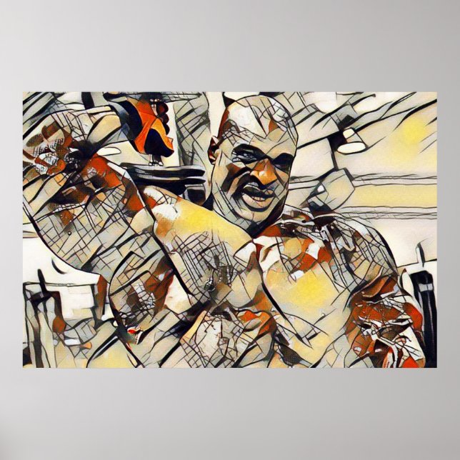 Poster Ronnie Coleman, edição Kadinsky (Frente)