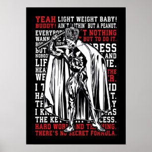 Poster Ronnie Coleman Mr Olympia Workout Inspirational