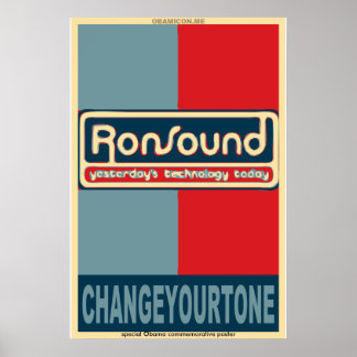Poster RonSound Obama