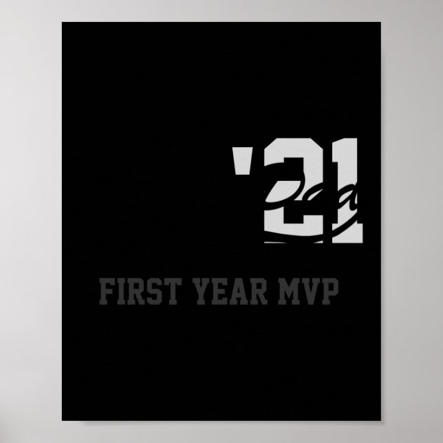 Poster Rookie Dad First Year Mvp Srty T Shirt  (Frente)