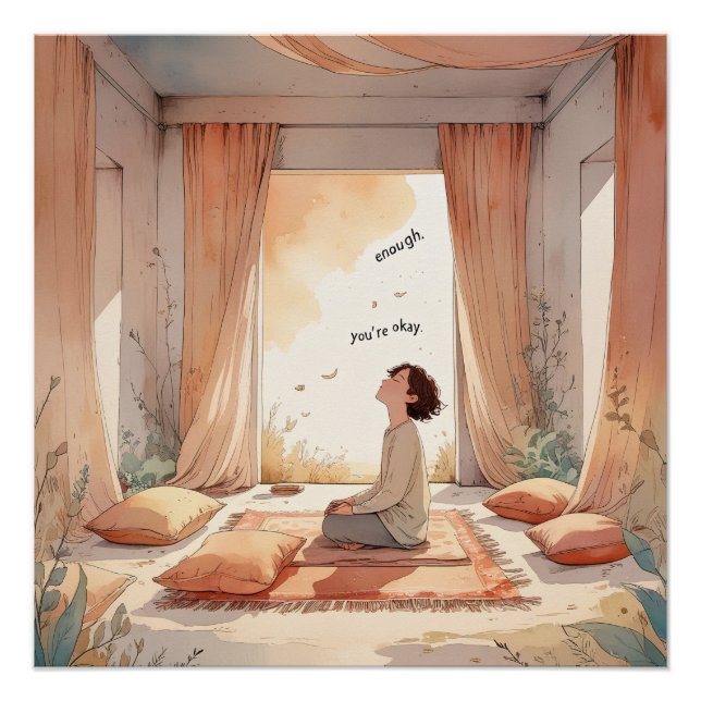 Pôster Room of Acceptance – Gentle Reminder Art Print (Frente)