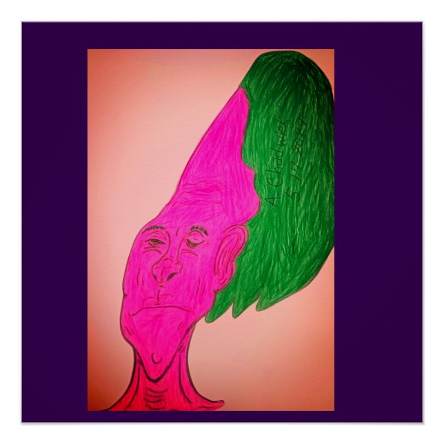 Pôster Root Vegetable Character Art Glossy Poster (Frente)