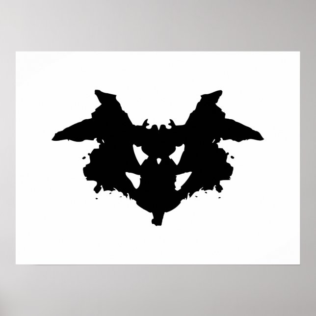 Poster Rorschach Inkblot (Frente)