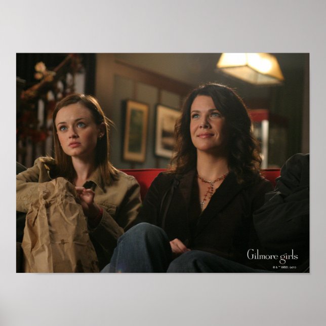 Poster Rory & Lorelai Assista um Filme (Frente)