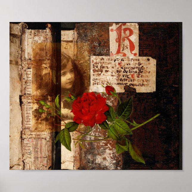 Pôster Rosa (Frente)