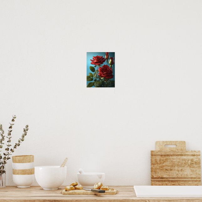 Poster Rosa (Cozinha)
