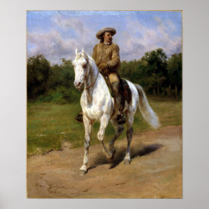 Poster Rosa Bonheur Coronel William F. Cody (Buffalo Bill