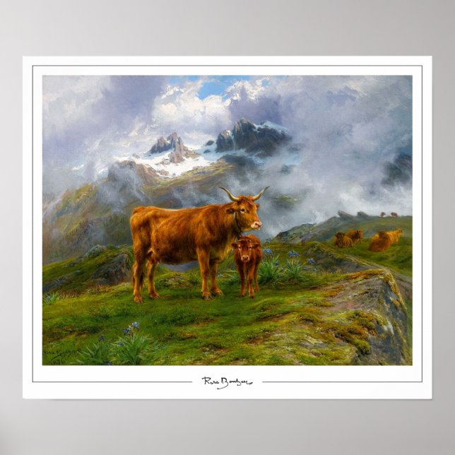 Poster Rosa Bonheur Zedign Cartaz de Arte #65 (Frente)
