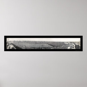 Poster Rosa Bowl Pasadena Foto 1921