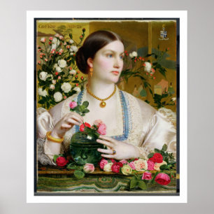 Poster Rosa da benevolência, 1866 (óleo no painel)