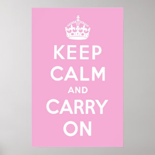 Pôster Rosa de Bubblegum