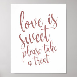 Poster Rosa de Calçado de dança - Sinal de casamento 8x10