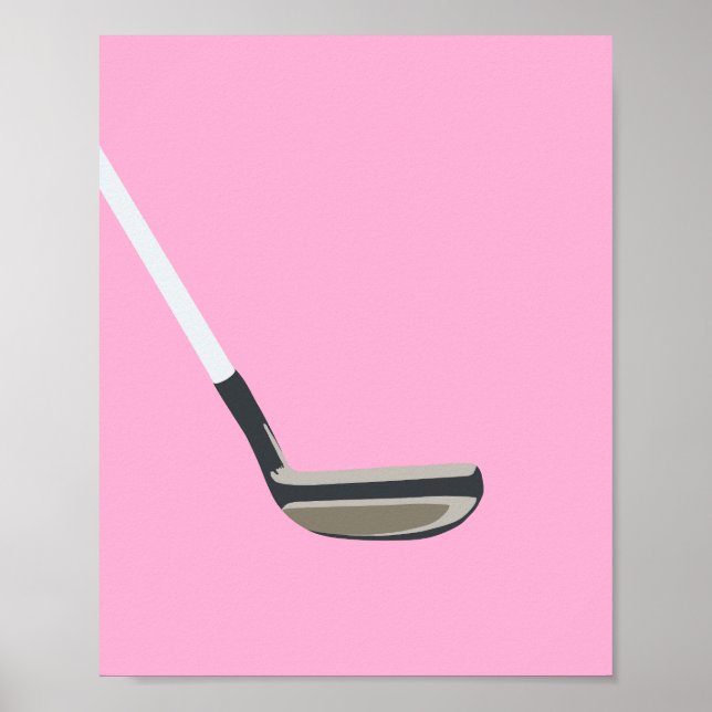 Poster Rosa de Golfe (Frente)
