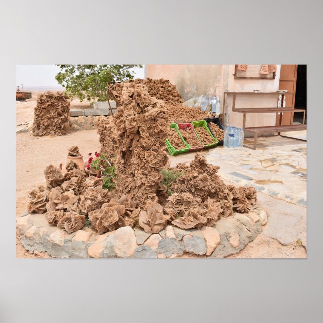 Poster Rosa do deserto. Tunísia. (Frente)