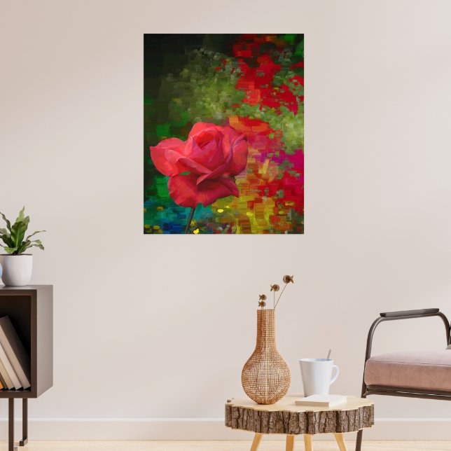 Poster Rosa do Mundo Antigo (Sala de Estar 3)