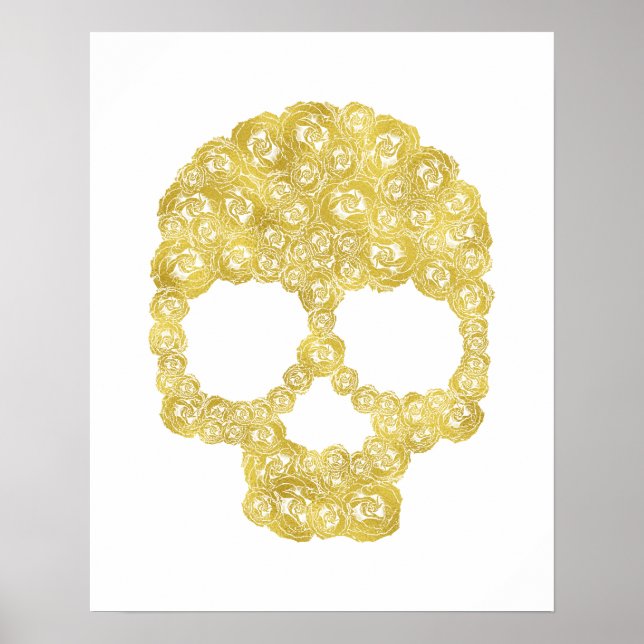 Poster Rosa Dourado (Frente)