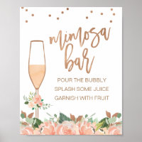 Rosa Dourado Chá de panela Floral Mimosa