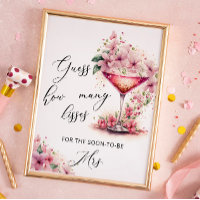 Rosa Floral Imagina Quantos Beijos Chá de panela