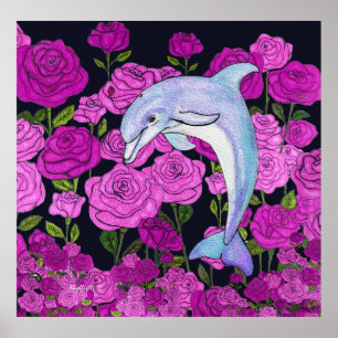 Poster Rosa Garden