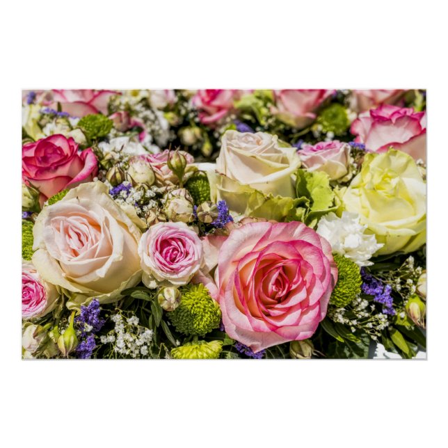 Pôster Rosa Mix 2 (Frente)