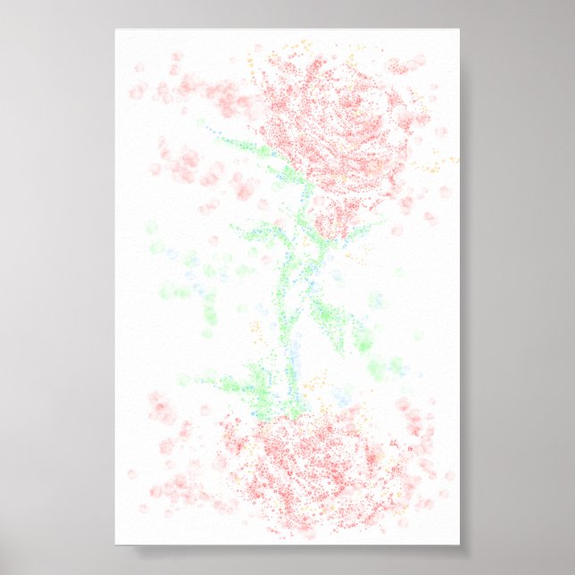 Poster Rosa no vento (Frente)