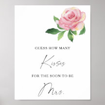 Rosa - Quantos beija o jogo do chá de panela