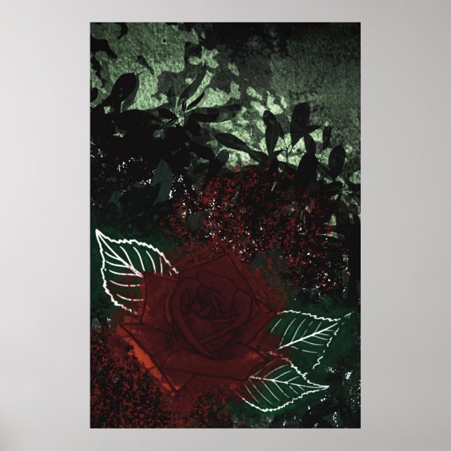 Poster Rosa Radioativa (Frente)