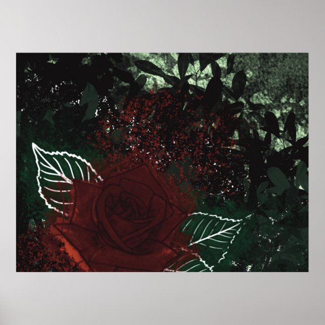 Poster Rosa Radioativa (Frente)